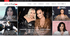 Desktop Screenshot of demilovato.org