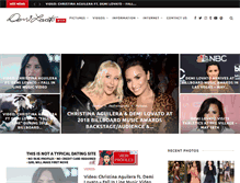 Tablet Screenshot of demilovato.org